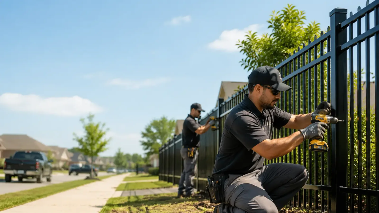 Metal Fence Installation in Windsor, VA